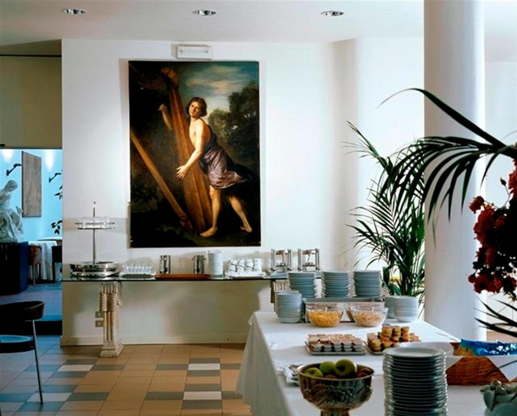 Hotel Palazzo Ricasoli فلورنس المطعم الصورة